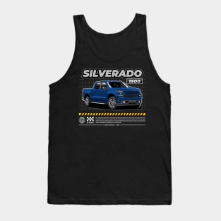 Silverado Truck 1500 Special (Blue) Tank Top